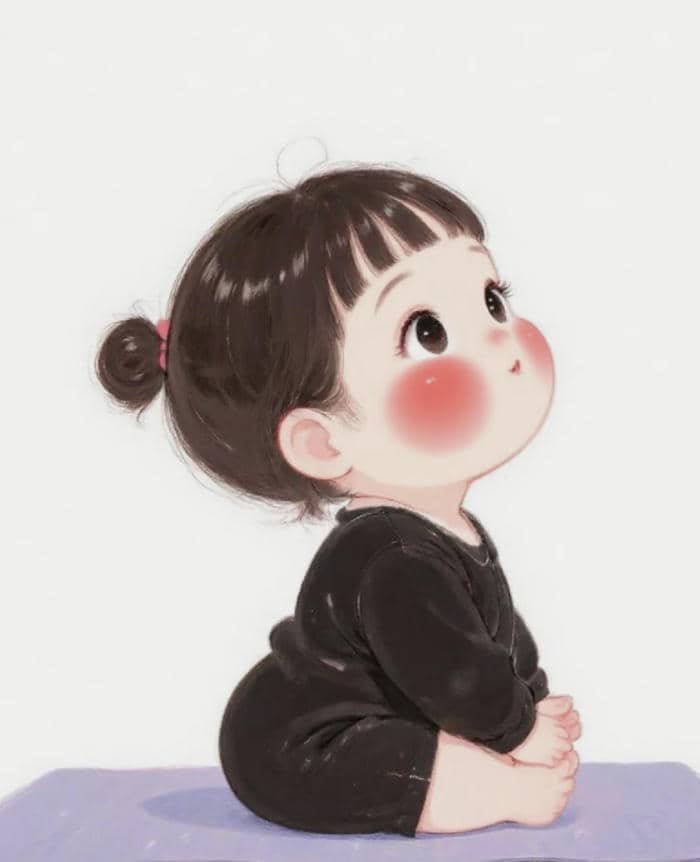 bối cảnh nhẹ nhàng hình nền chibi cute