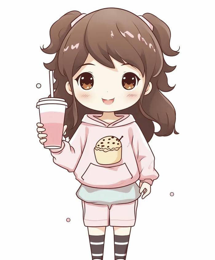 chi tiết đáng yêu hình nền chibi cute