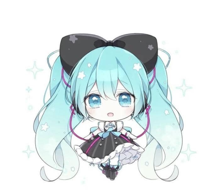 chi tiết mềm ảnh anime chibi