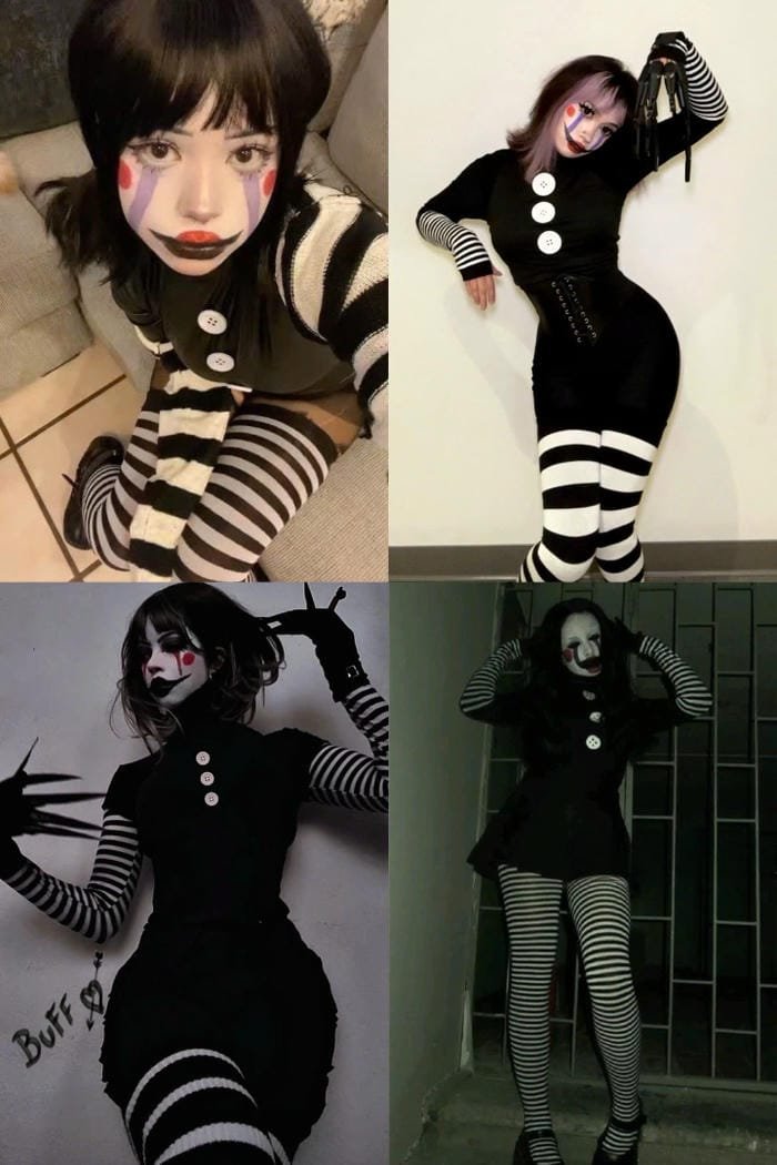 cosplay Halloween ghê