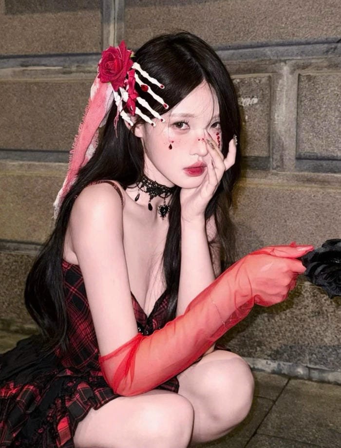 cosplay Halloween vampire