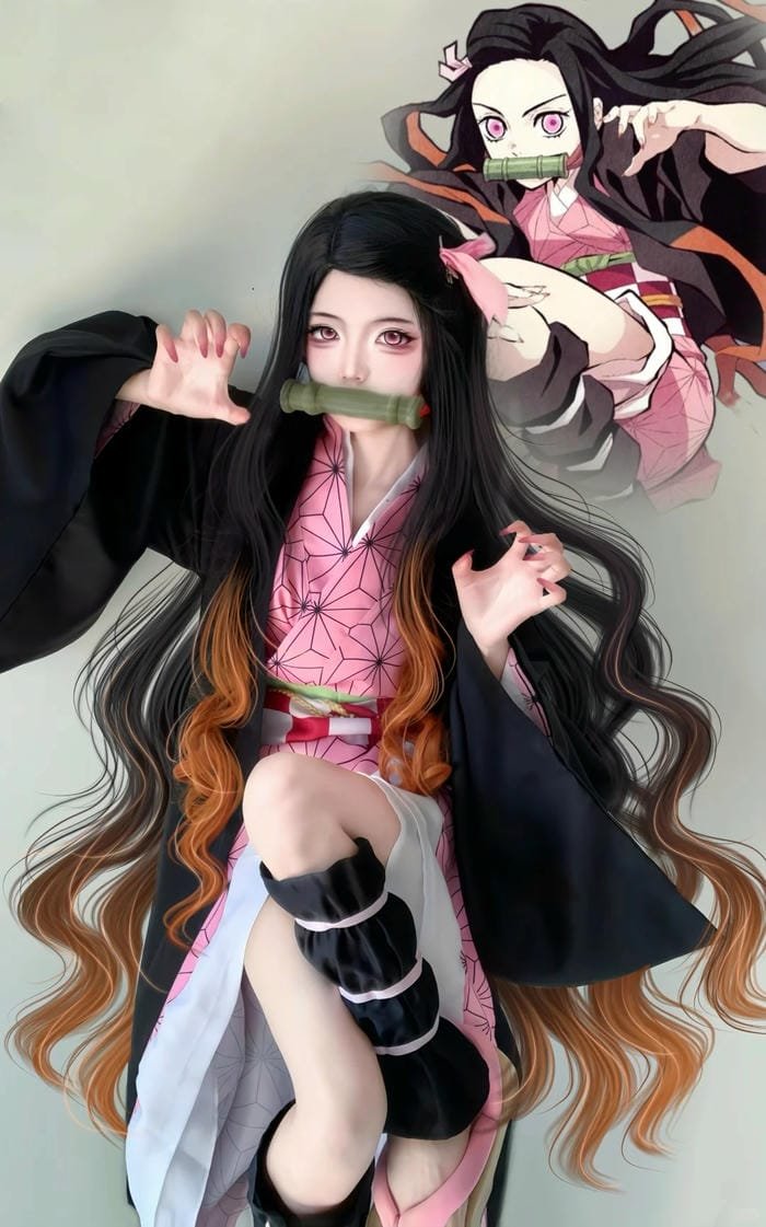 cosplay Nezuko dễ thương