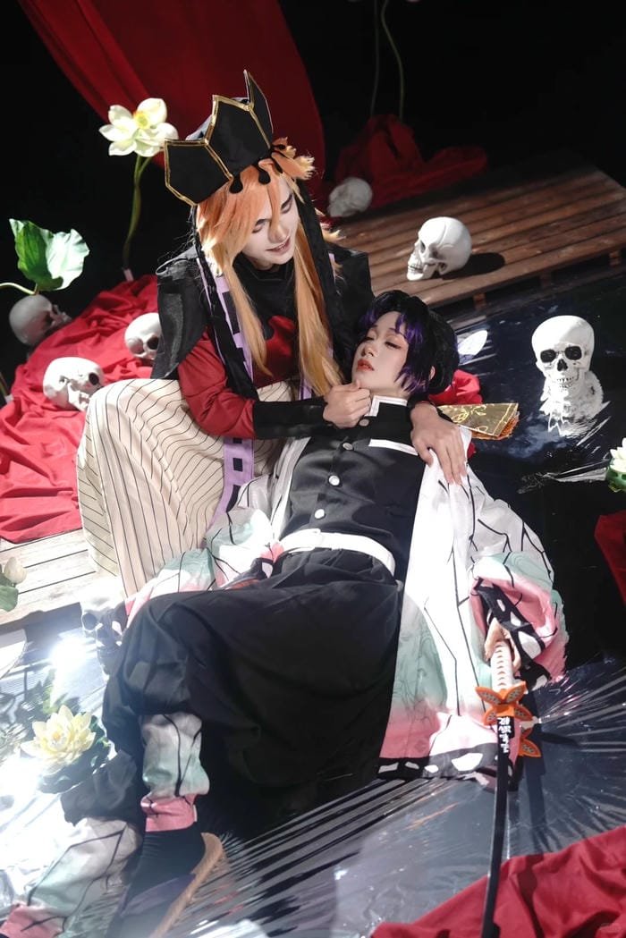 cosplay Shinobu tóc tím