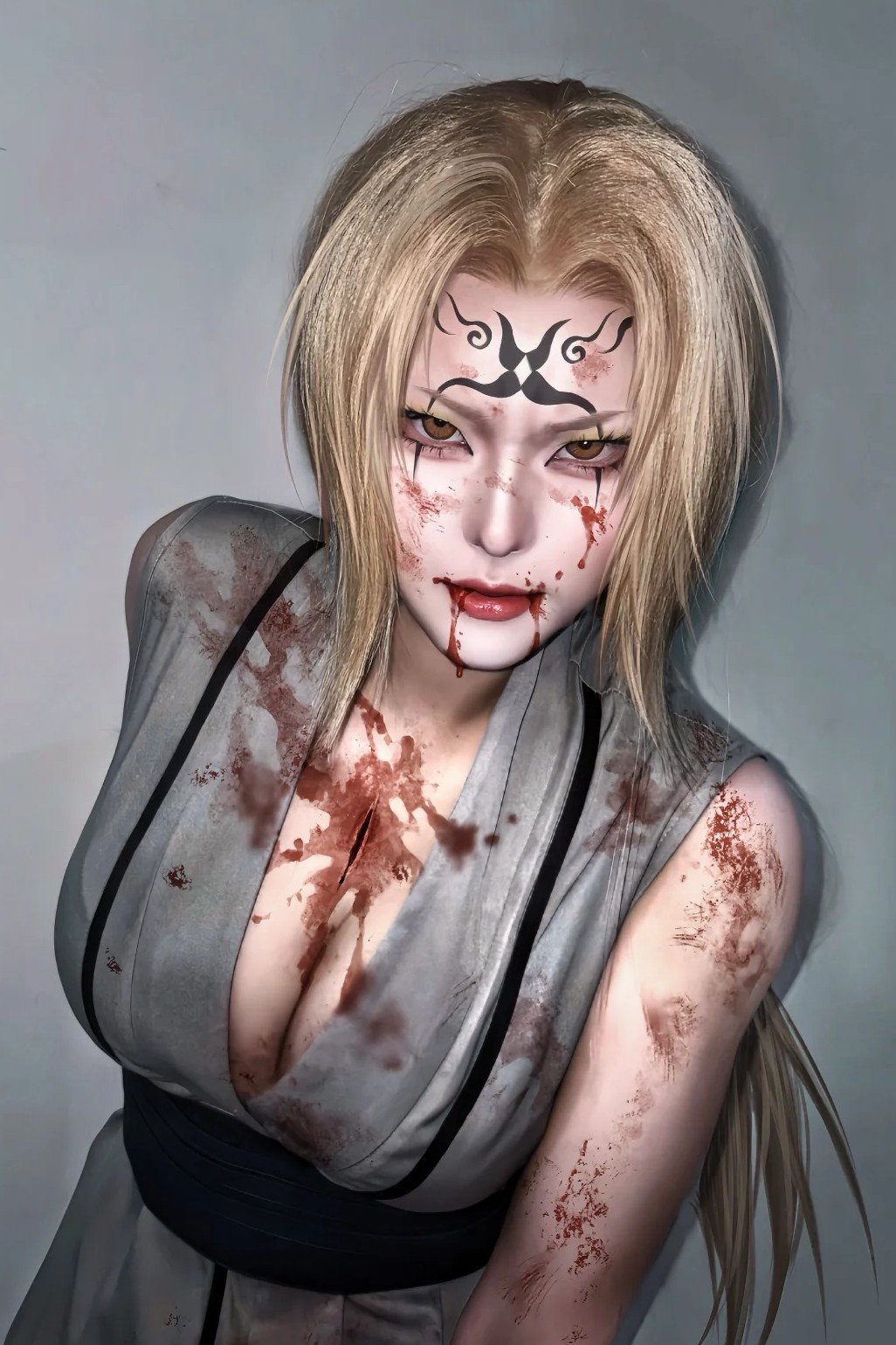 cosplay Tsunade phong cách Naruto