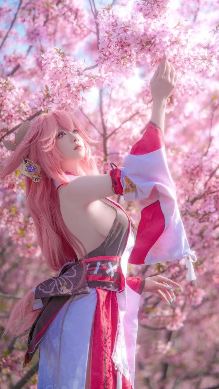 cosplay Yae Miko Genshin