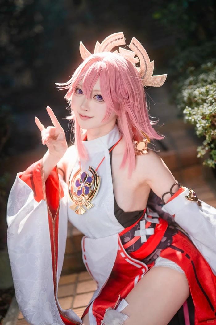 cosplay Yae Miko Hàn Quốc