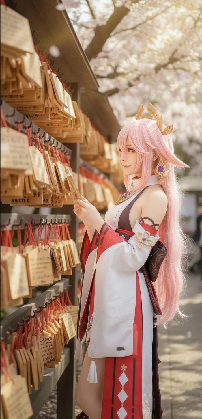 cosplay Yae Miko độc đáo