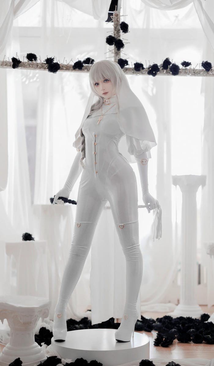 cosplay ma nữ tóc dài