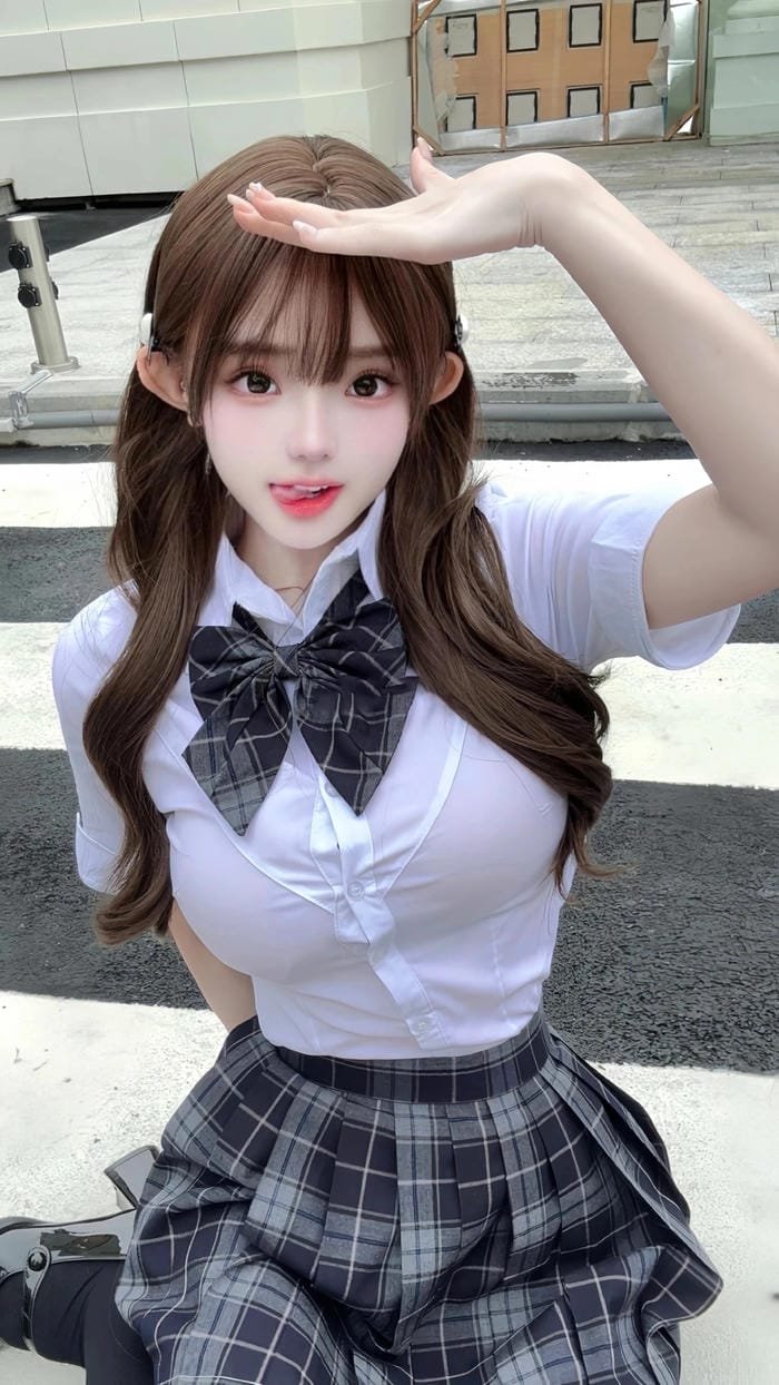 cosplay nữ sinh xinh