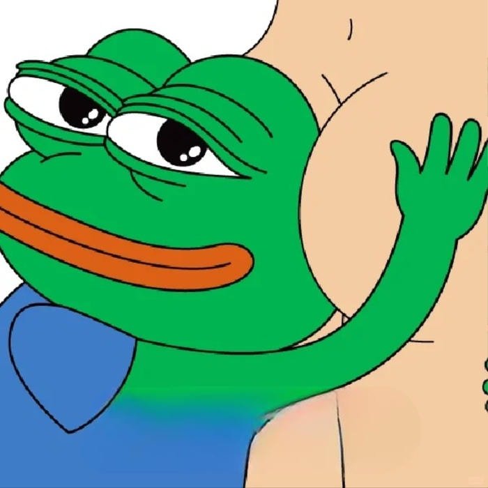 ếch xanh meme chế