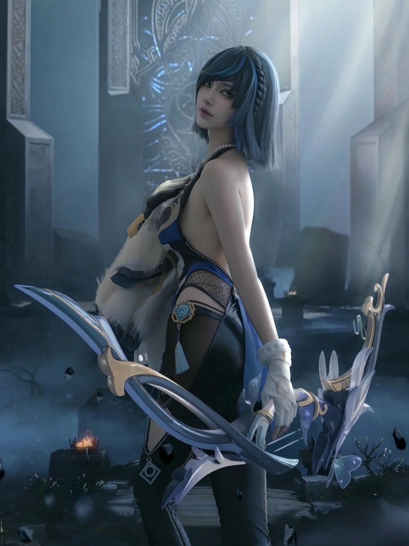 gái xinh cosplay dịu dàng