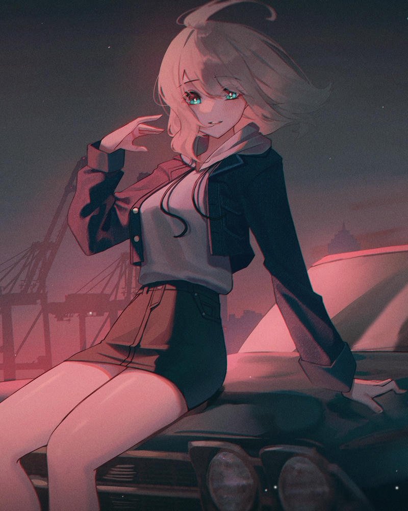 hình ảnh anime nữ ngầu cá tính