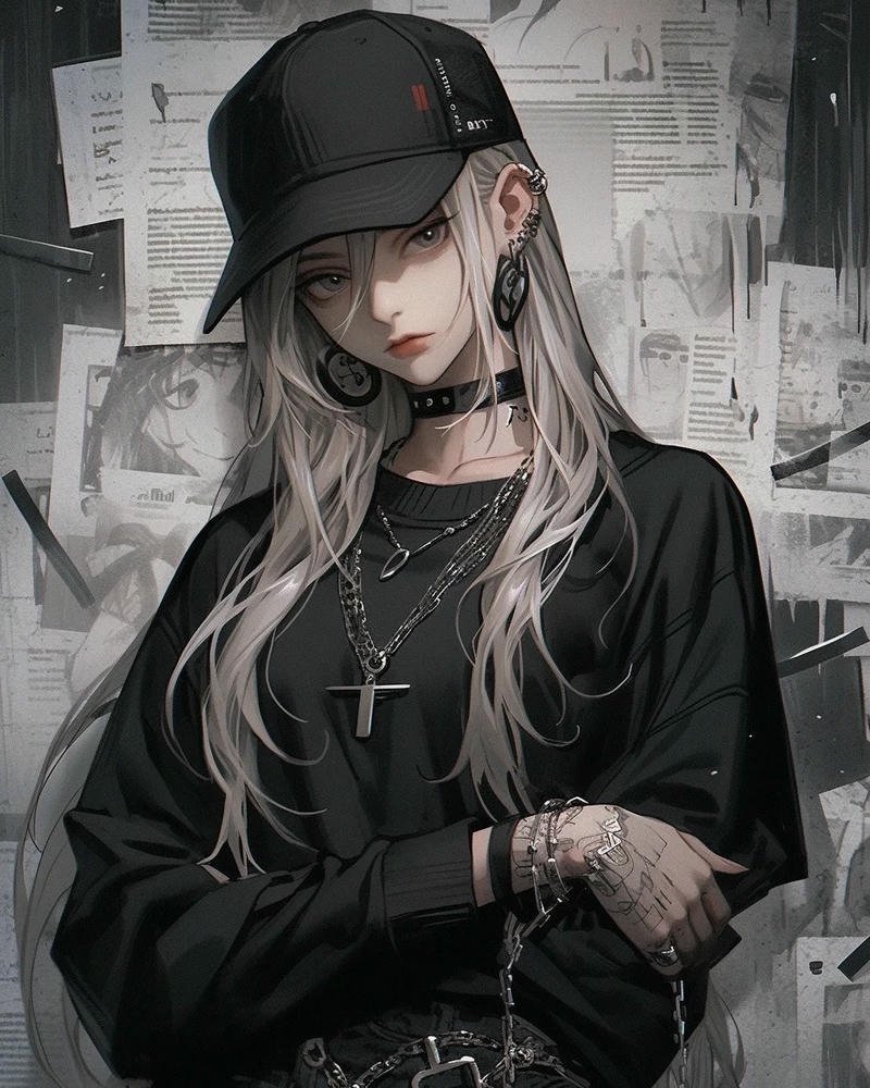 hình ảnh anime nữ ngầu lộng lẫy