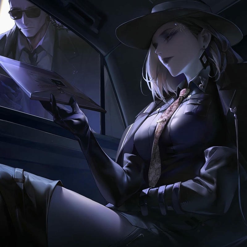 hình ảnh anime nữ ngầu sắc nét