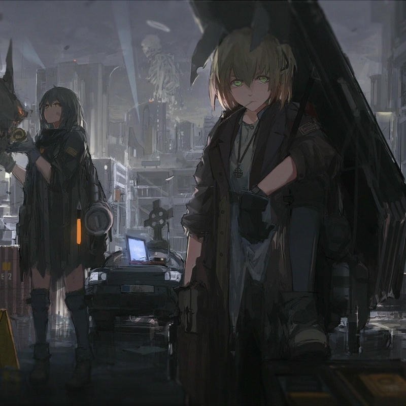 hình ảnh anime nữ ngầu thần thái