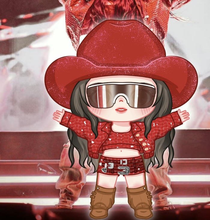 hình ảnh jennie chibi dễ thương