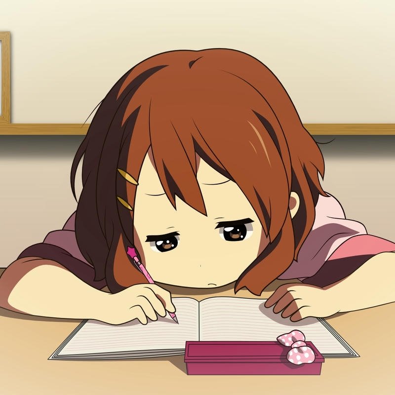 hình anime nữ buồn buồn