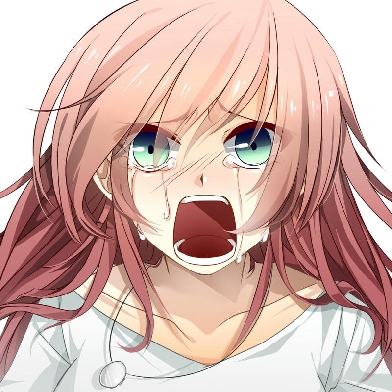 hình anime nữ buồn lạnh