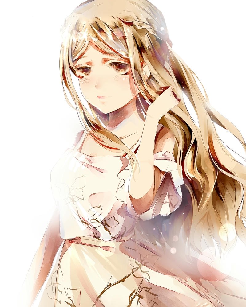 hình anime nữ buồn nghệ