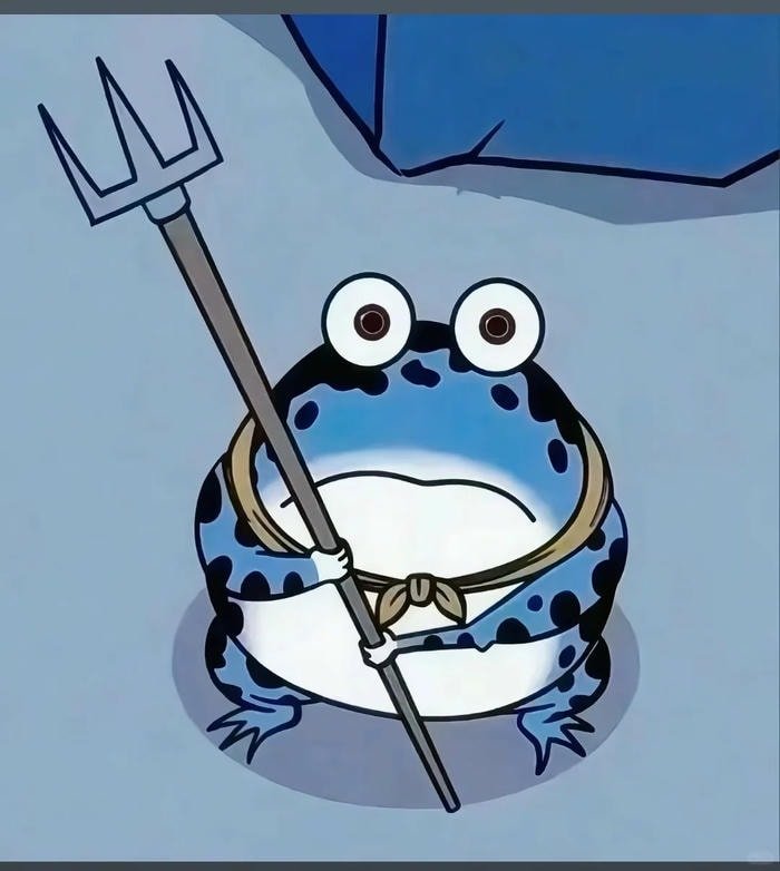 hình ếch xanh meme