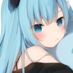 hình nền anime nữ mềm mại