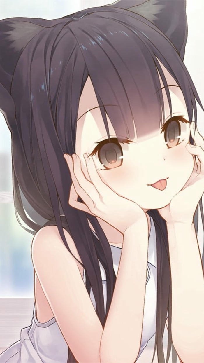 hình nền anime nữ nhẹ nhàng xinh