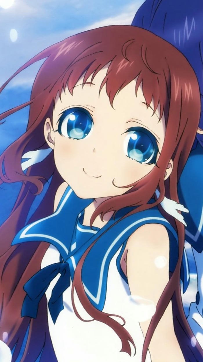 hình nền anime nữ nhẹ nhàng