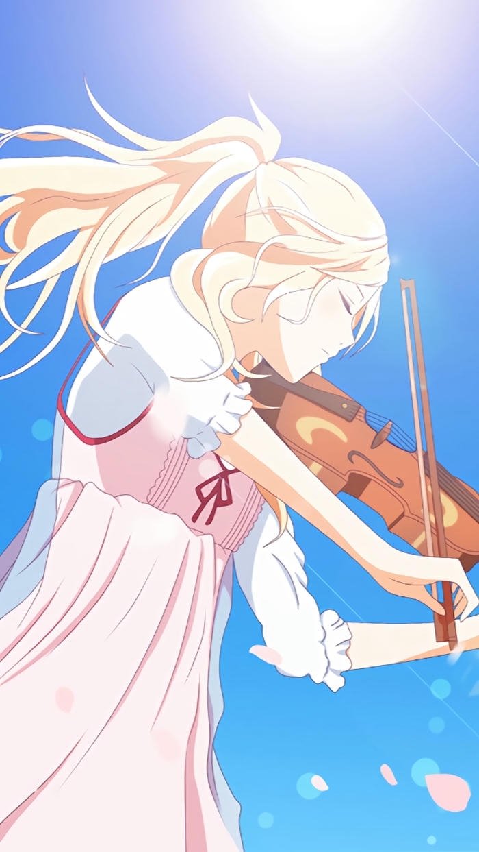 hình nền anime nữ pastel