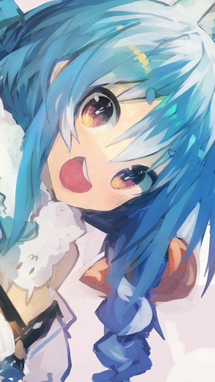 hình nền anime nữ tông màu sáng