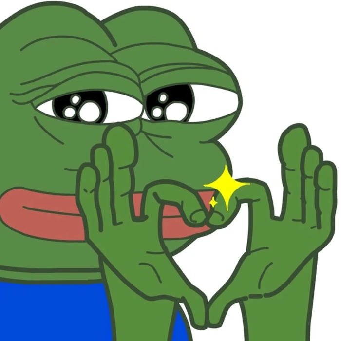 meme ếch trái tim