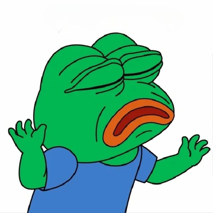 meme ếch xanh ngầu