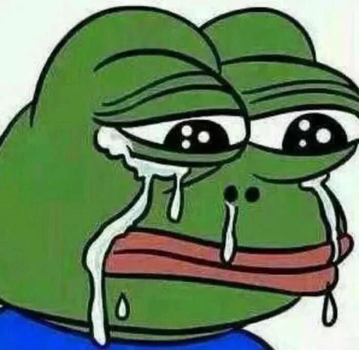 meme ếch xanh vui