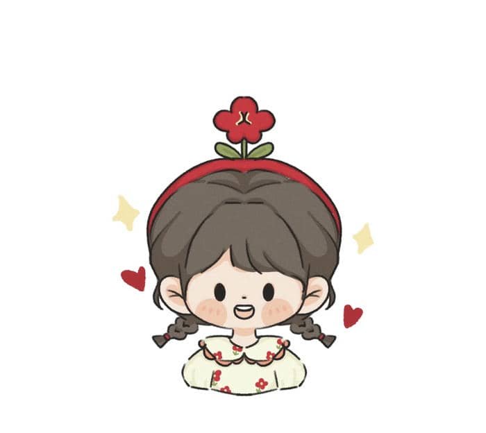 nhân vật nhí nhảnh hình nền chibi cute