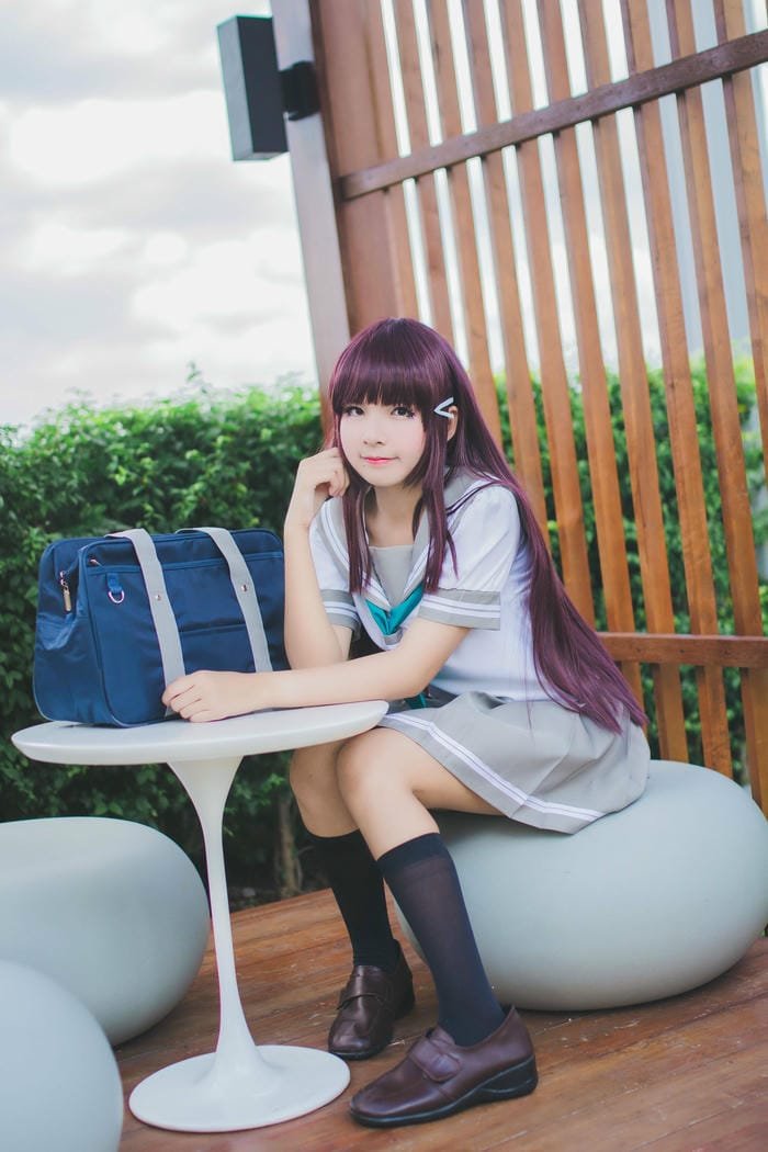 nữ sinh cosplay Hàn Quốc