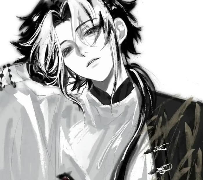 phong thái trưởng thành avatar đen trắng