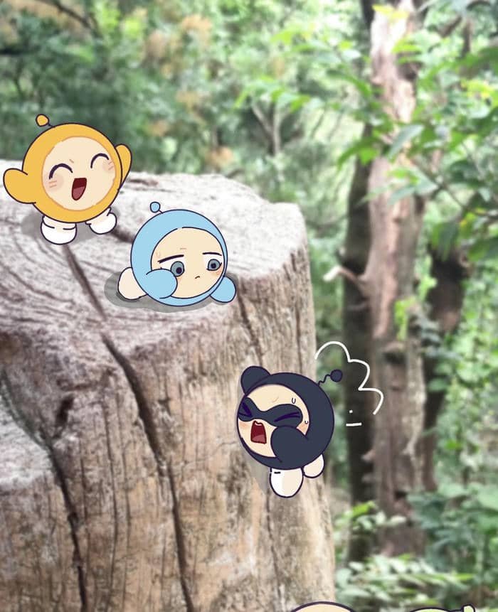 vibe tươi trẻ ảnh anime chibi