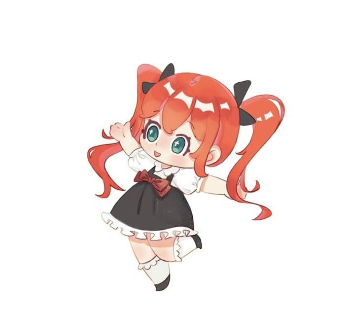 vibe vui vẻ ảnh anime chibi