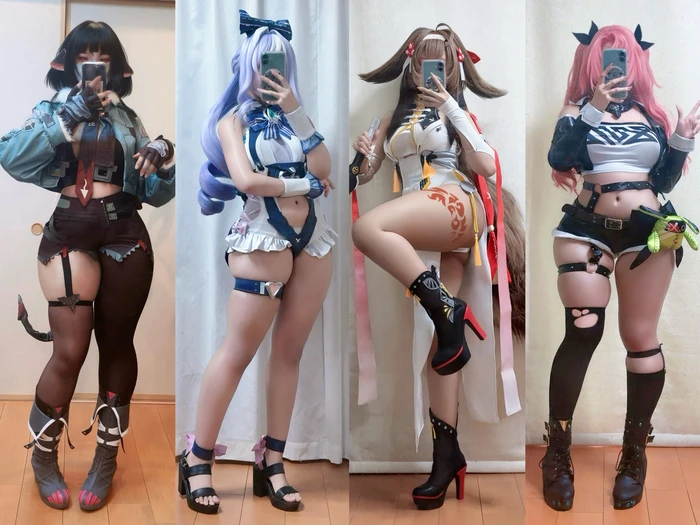 Ảnh JAV cosplay không che gái đẹp mông cong sexy