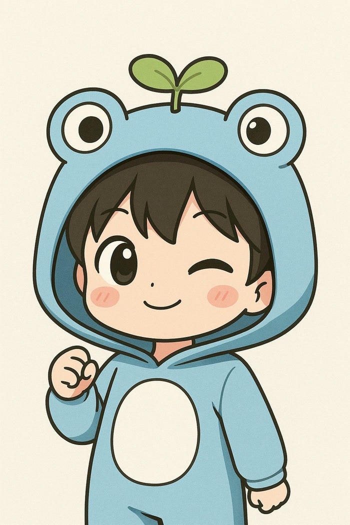 Ảnh bé trai chibi vui nhộn