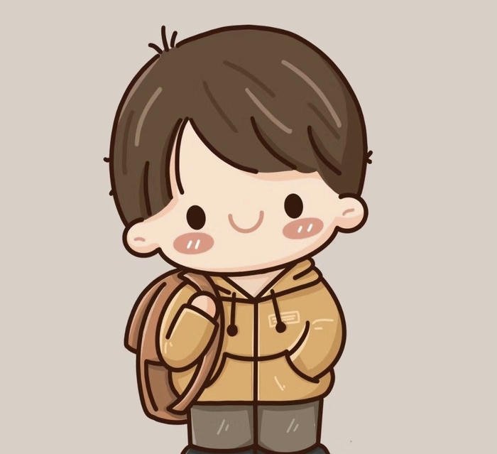 Ảnh chibi bé trai nghệ thuật