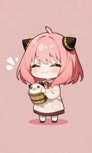 Ảnh chibi nhỏ nhắn cute tinh nghịch