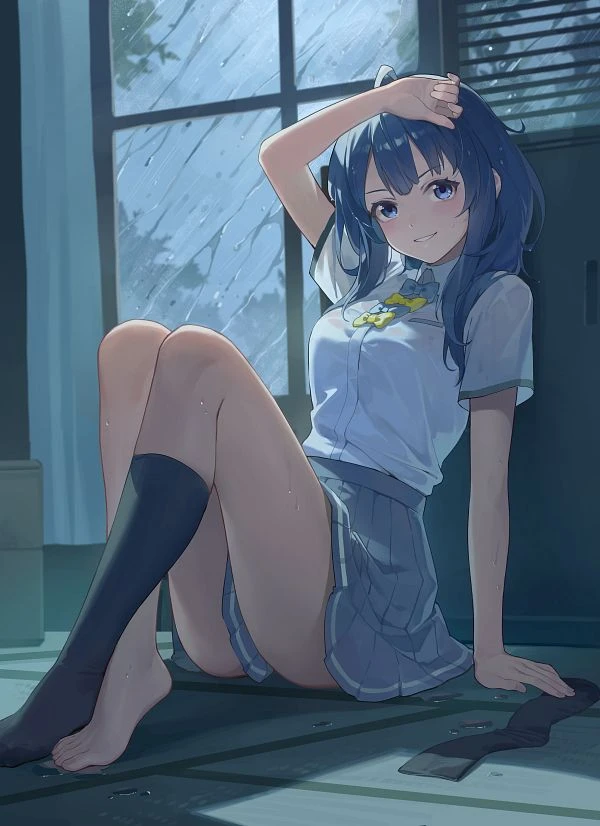 Anna Yanami anime khoe ngực khủng đầy cuốn hút
