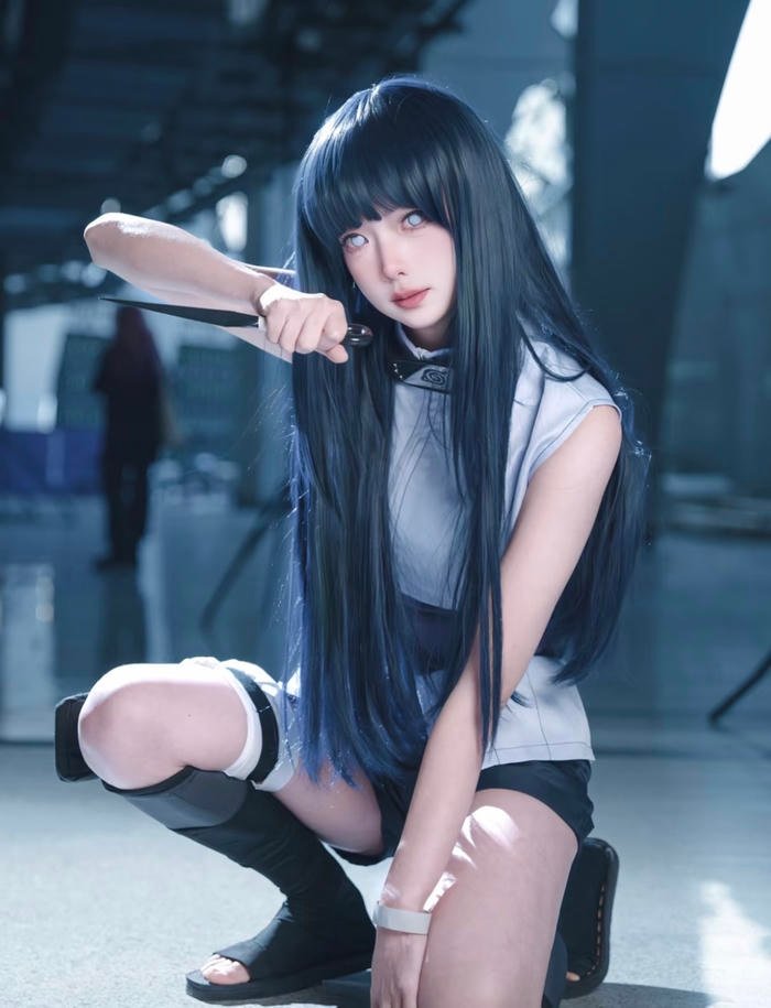 Bức hình cosplay hinata mang vẻ đẹp lặng lẽ