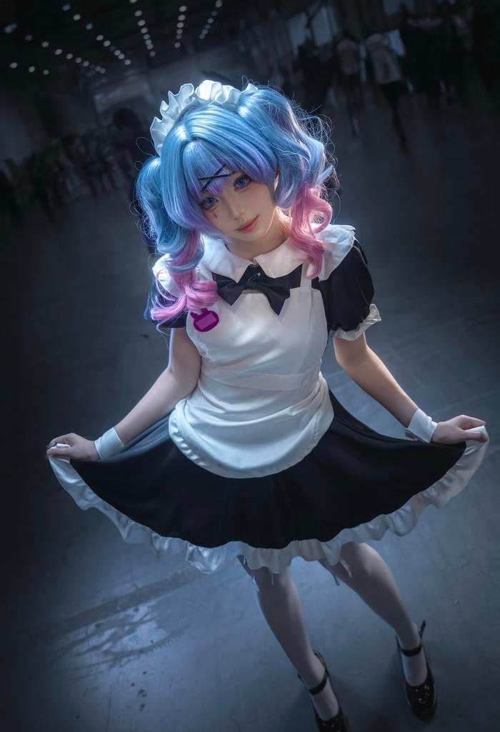 Bức hình cosplay maid khắc họa sắc thái nền nã chừng mực
