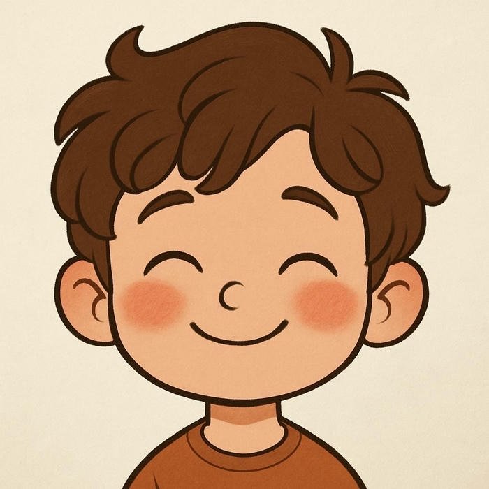 Chibi bé trai sáng tạo nghệ thuật