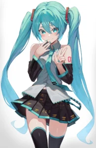 Hatsune Miku hentai hấp dẫn với nụ cười đầy sức hút