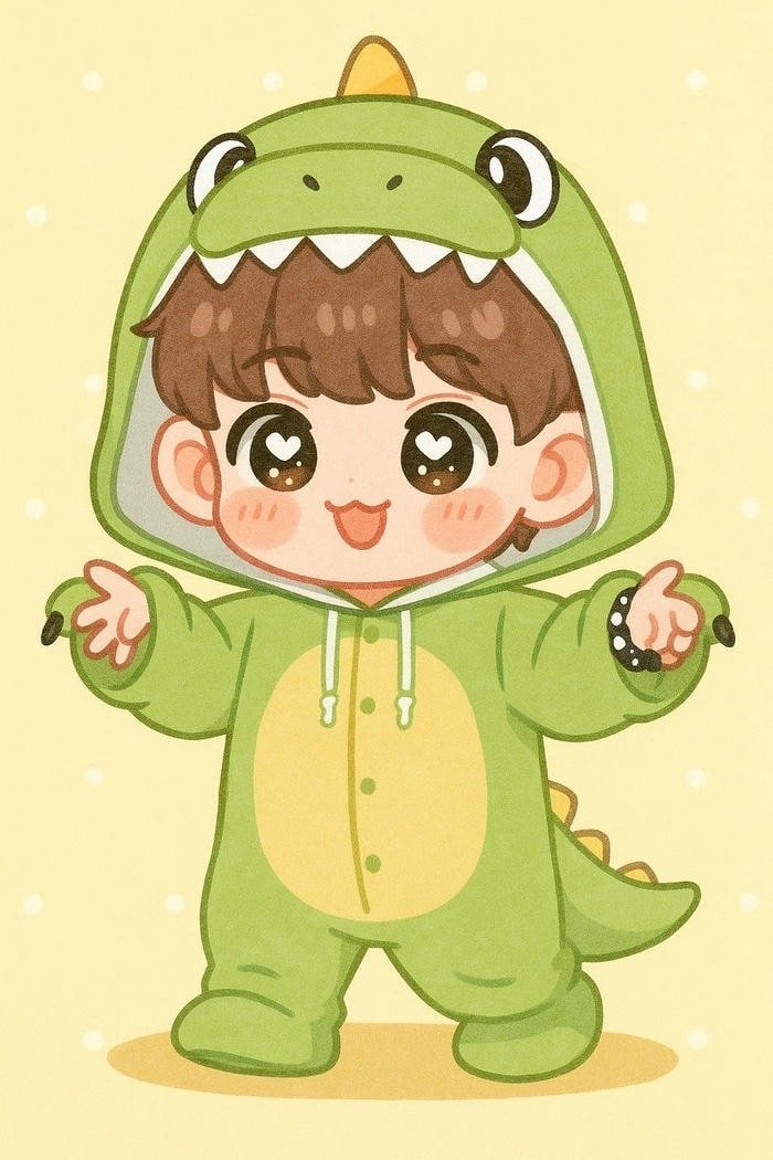 Hình ảnh chibi bé trai duyên dáng