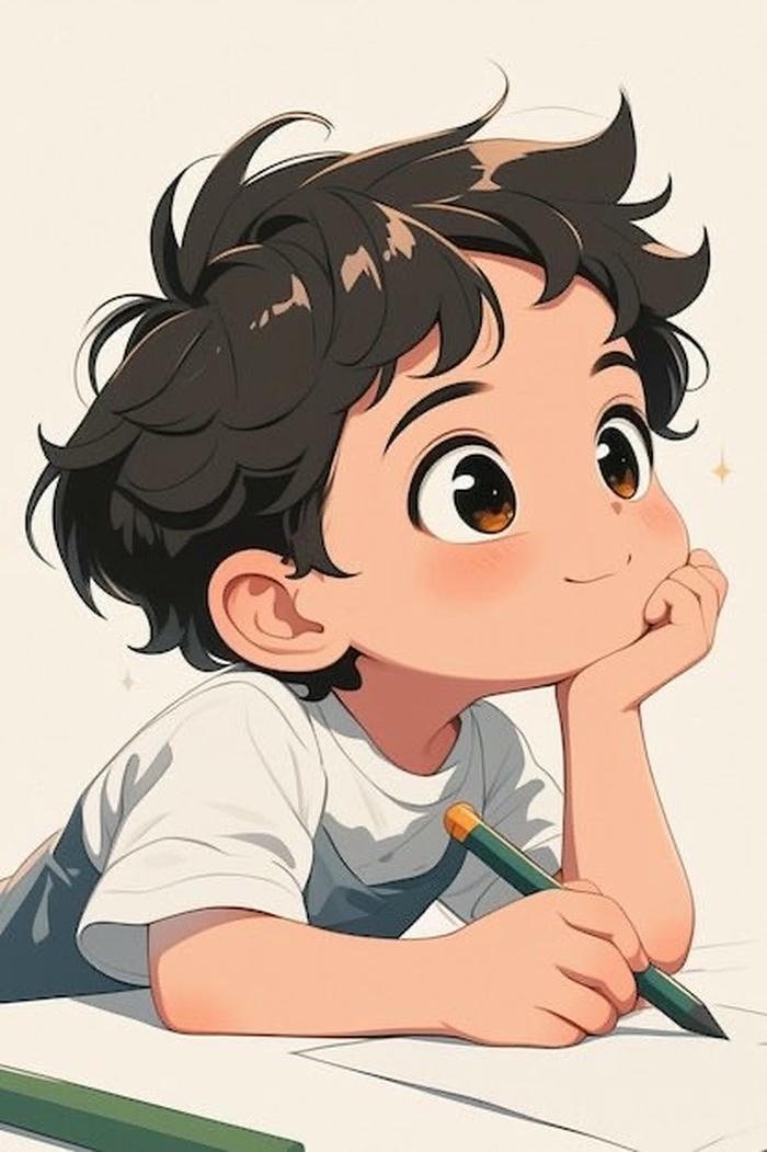 Hình ảnh chibi bé trai siêu dễ thương