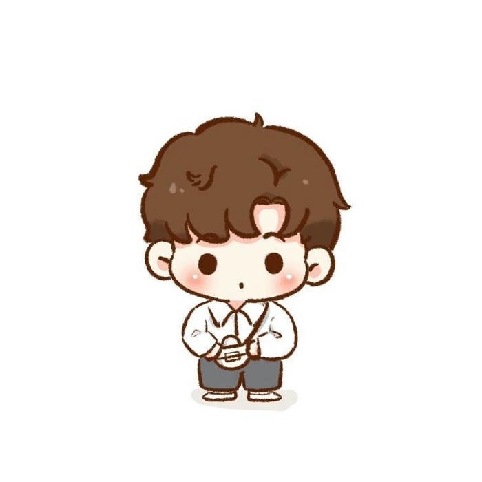 Hình ảnh chibi bé trai tinh nghịch