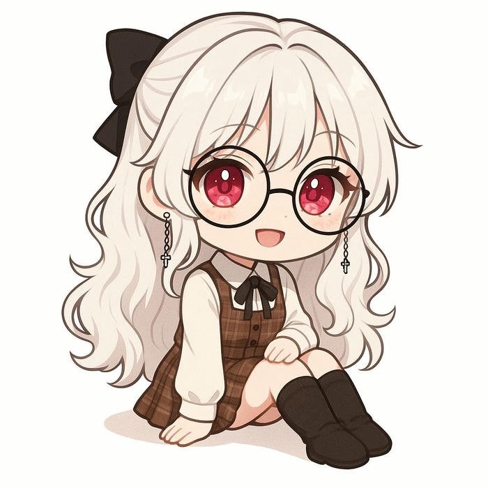 Hình ảnh chibi dễ thương mắt buồn